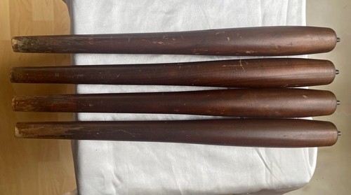 Set brown wood tapered - wood,